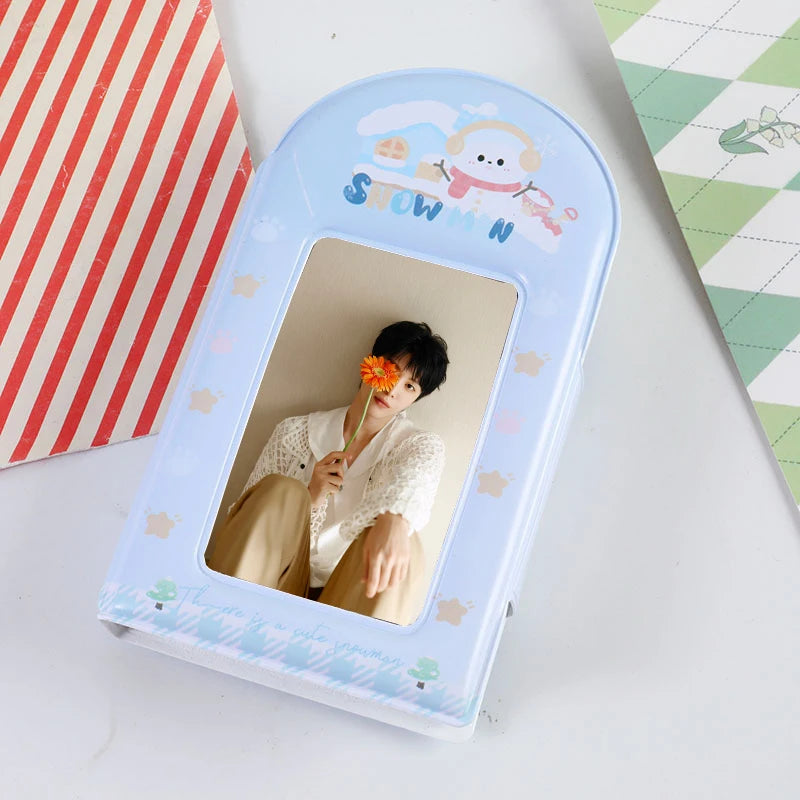 KPOP Organizing 32 Cards Card Book Album Card Album Binder Photocards Photocard Holder Photo Card Packaging Supplies Cute Book