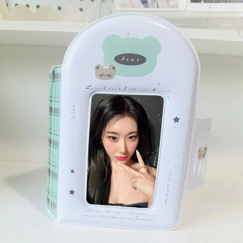 KPOP Organizing 32 Cards Card Book Album Card Album Binder Photocards Photocard Holder Photo Card Packaging Supplies Cute Book