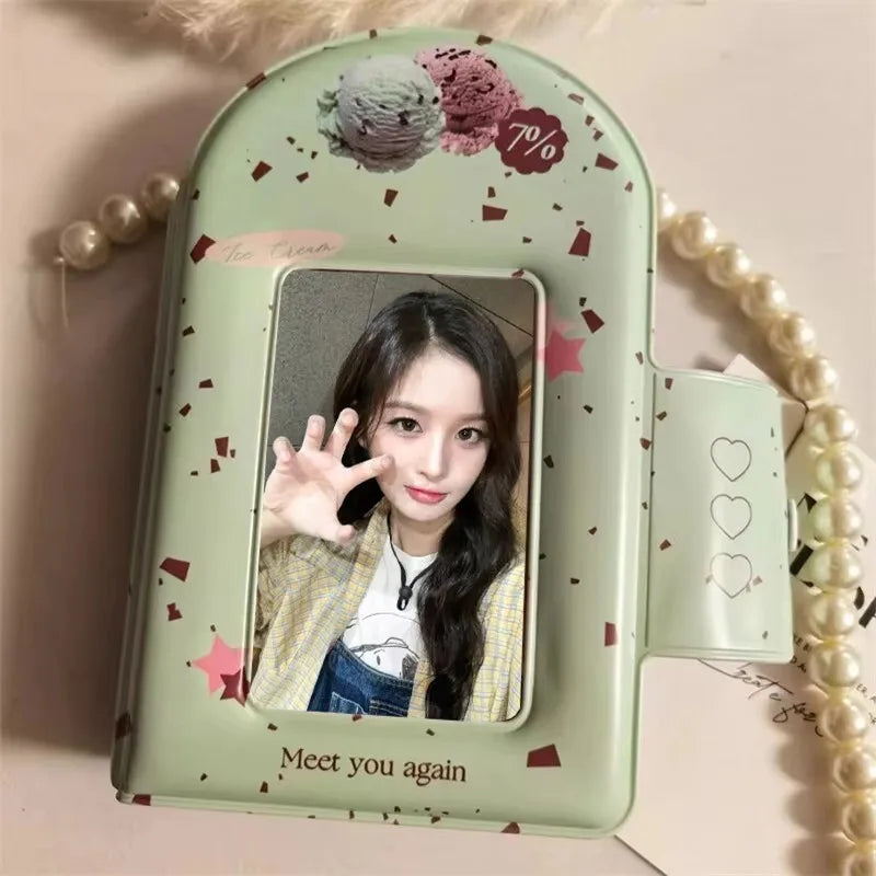 KPOP Organizing 32 Cards Card Book Album Card Album Binder Photocards Photocard Holder Photo Card Packaging Supplies Cute Book
