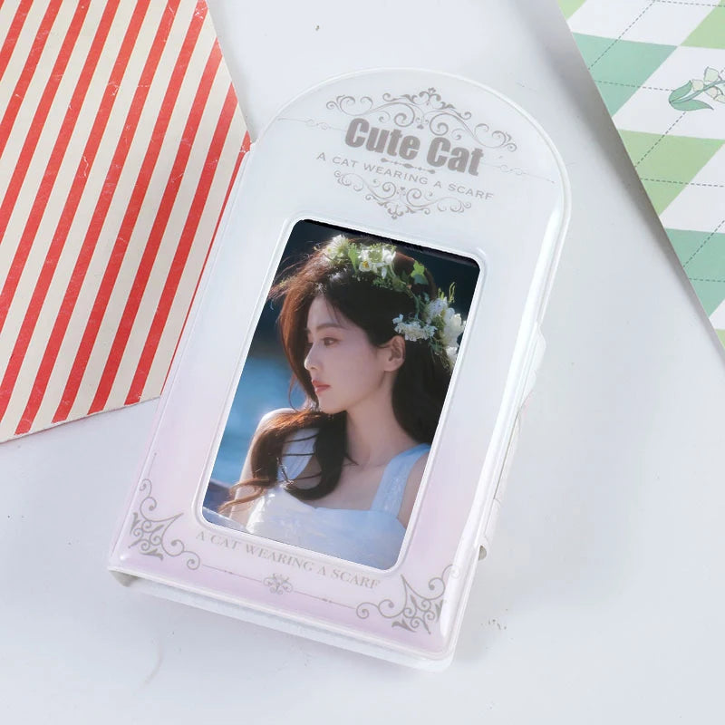 KPOP Organizing 32 Cards Card Book Album Card Album Binder Photocards Photocard Holder Photo Card Packaging Supplies Cute Book