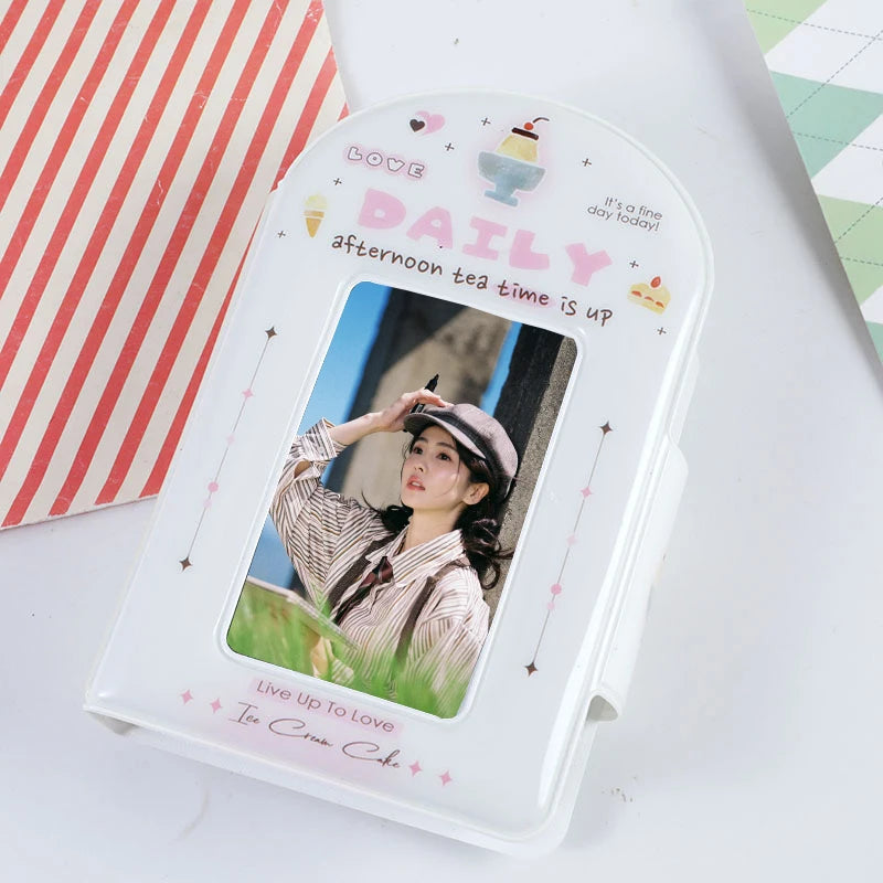 KPOP Organizing 32 Cards Card Book Album Card Album Binder Photocards Photocard Holder Photo Card Packaging Supplies Cute Book