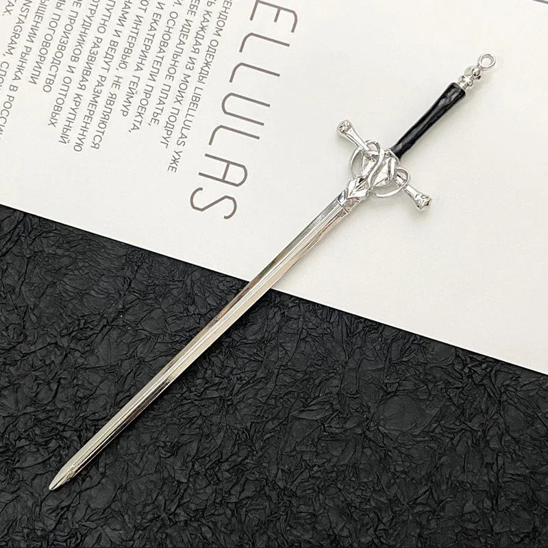Classic Chinese Style Sword Hairpin Hair Accessories Vintage Headdress Hair Sticks Ponytail Holder Hair Jewelry Hairs Clips
