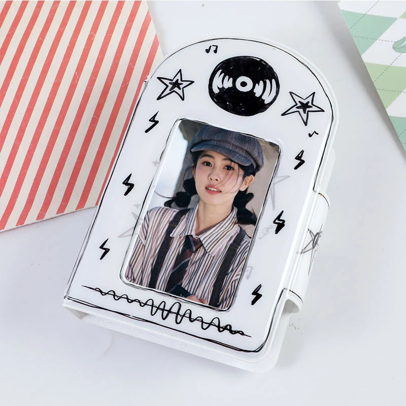 KPOP Organizing 32 Cards Card Book Album Card Album Binder Photocards Photocard Holder Photo Card Packaging Supplies Cute Book