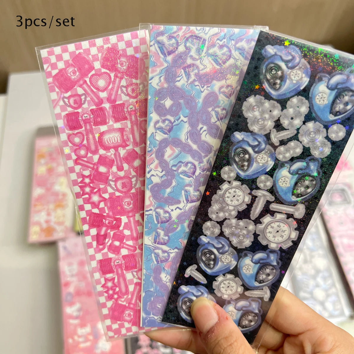 Sharkbang New Arrival Full Set Scrapbook Stickers Korean Decor Lable For Journal Album Stationery Kawaii Sticker Suppliers