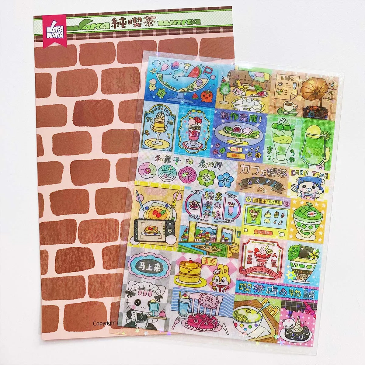Kawaii Deco Stationery Sticker Scrapbooking Material Cute Animal Decorative Stickers for Journal Planner