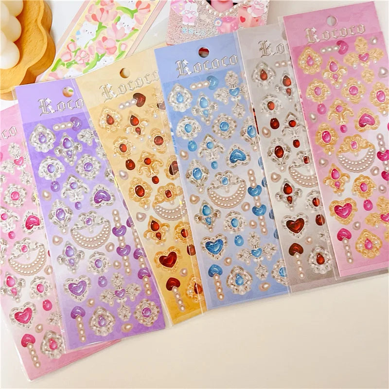 Sharkbang New Arrival Full Set Scrapbook Stickers Korean Decor Lable For Journal Album Stationery Kawaii Sticker Suppliers